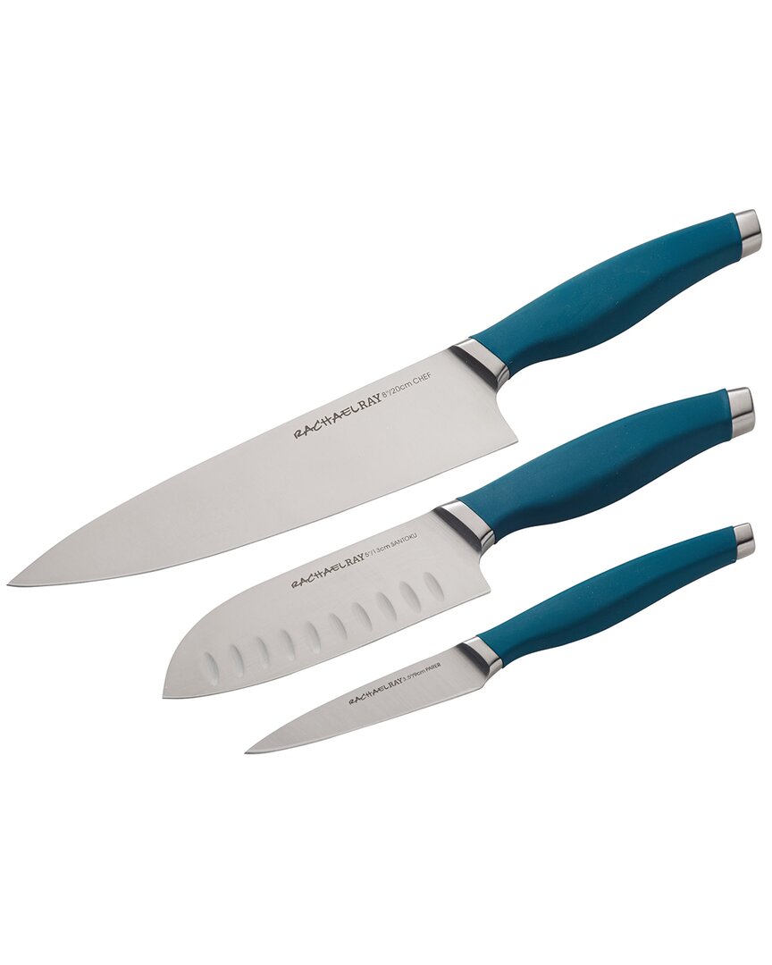 Rachael Ray Professional 3pc Set In Teal