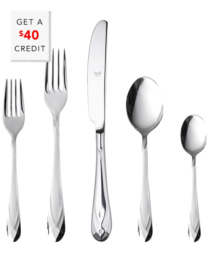 Mepra 20pc Flatware Set With $40 Credit