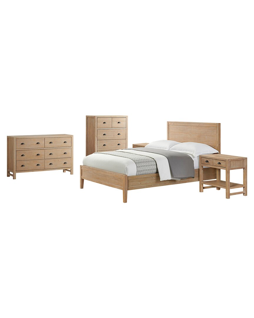 Alaterre Furniture Arden 5pc Bedroom Set In Natural