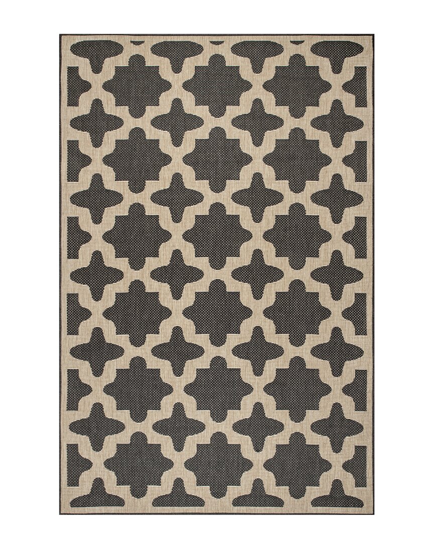 Nuloom Shiloh Geometric Star Indoor/outdoor Rug In Charcoal