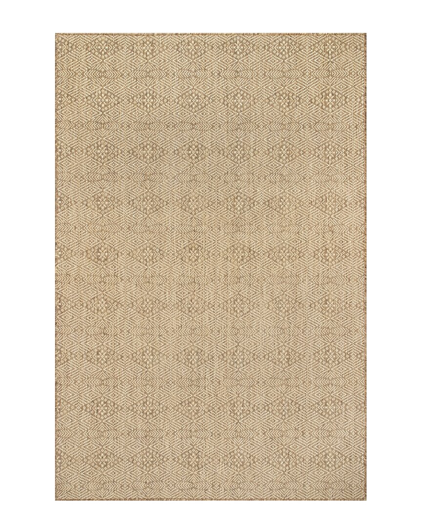Nuloom Chandler Elegant Indoor/outdoor Rug In Beige