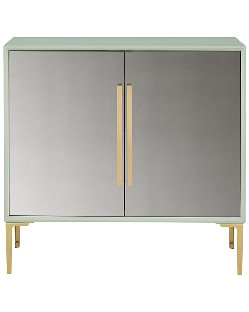 Shop Madison Park Curry 2-door Accent Cabinet In Green