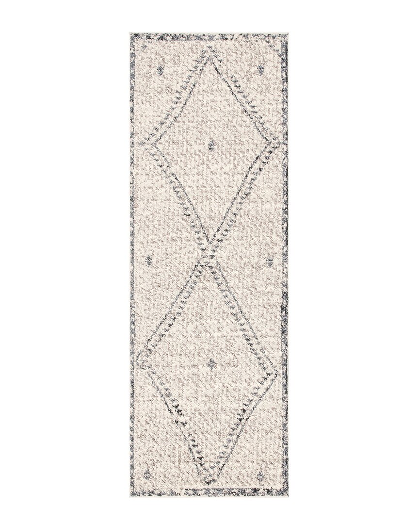 Shop Nuloom Blaine Dotted Diamond Rug In Ivory