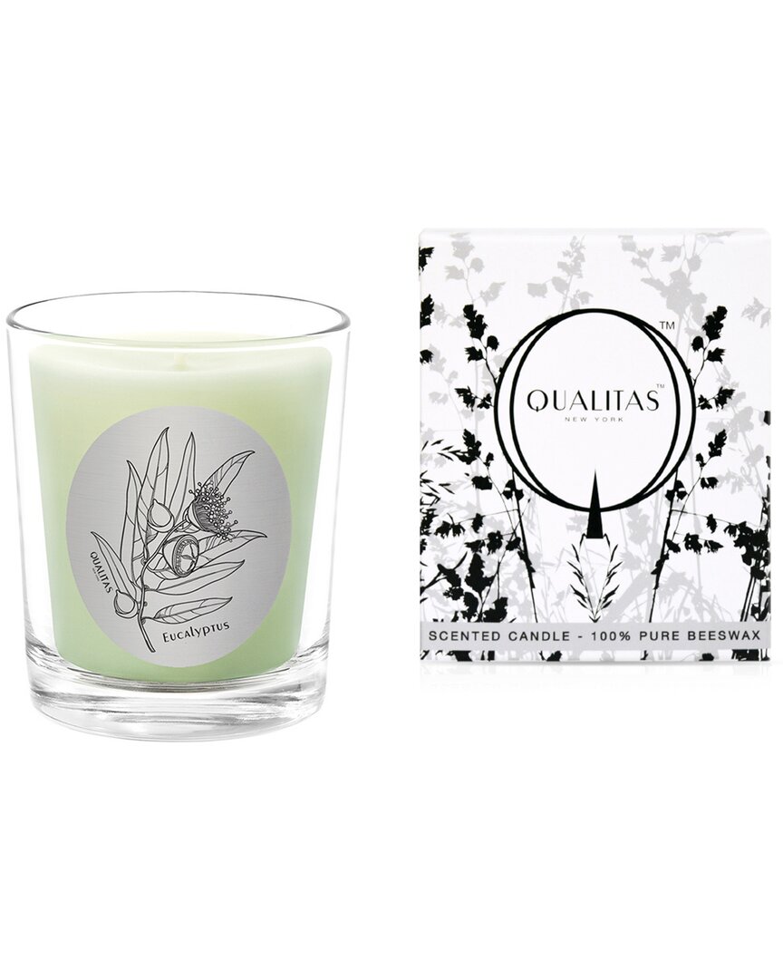 Qualitas Eucalyptus 6.5oz Beeswax Candle
