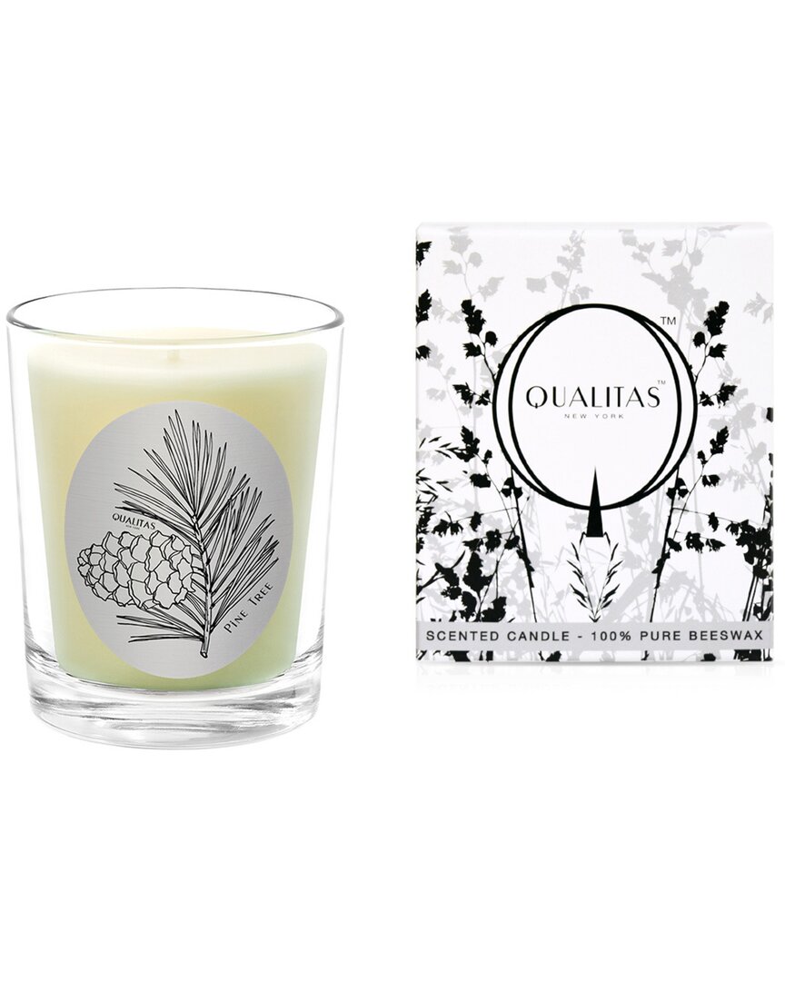 Qualitas Pine Tree 6.5oz Beeswax Candle