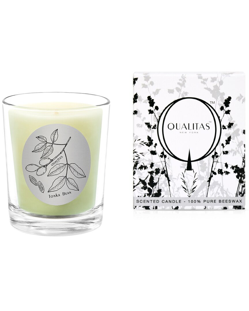 Qualitas Tonka Bean 6.5oz Beeswax Candle
