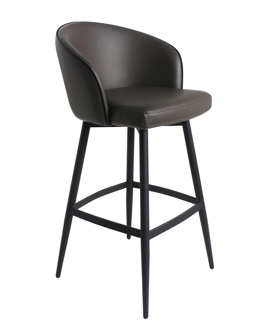 Moe's Home Collection Webber Counter Stool In - Charcoal