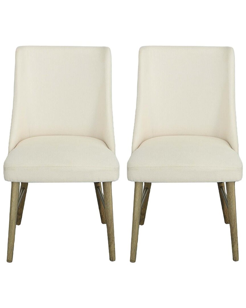 Progressive Furniture Set Of 2 Upholstered Dining Chairs
