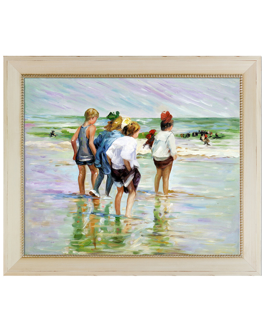 Museum Masters Summer Day Brighton Beach By Edward Potthast Reproduction
