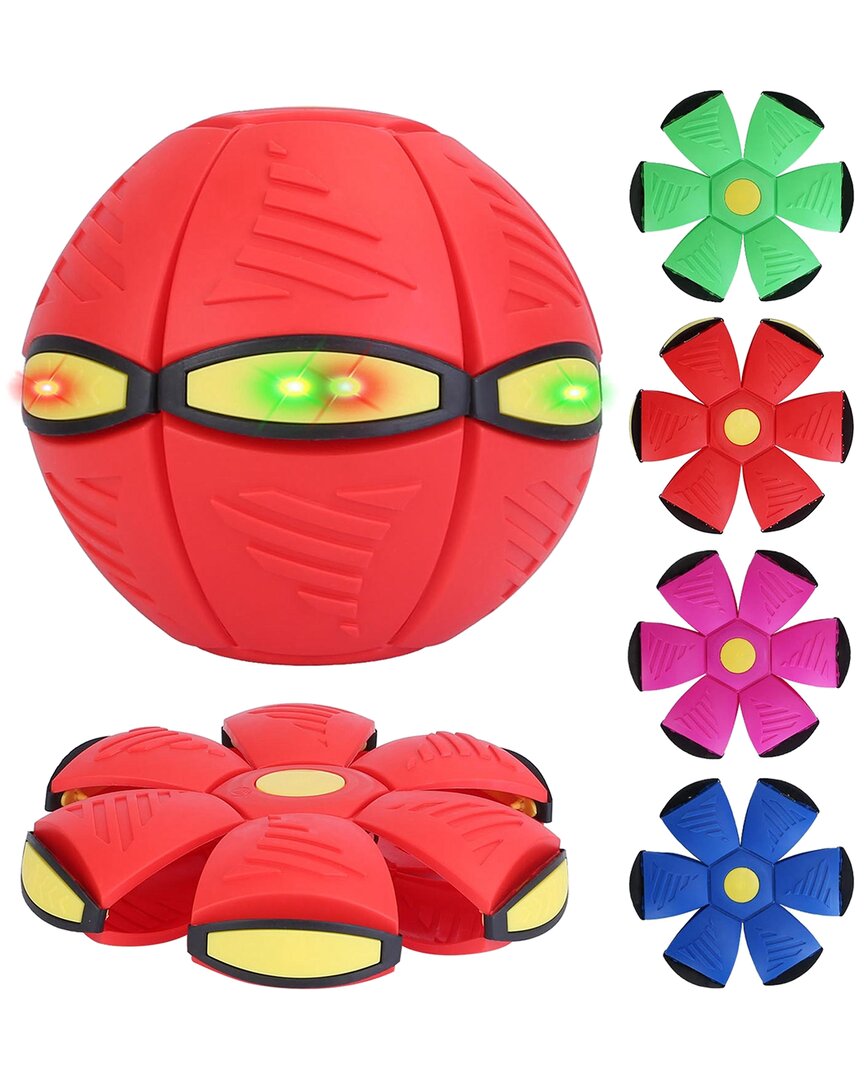Fresh Fab Finds 4 Pack Flying Saucer Ball Game In Multi