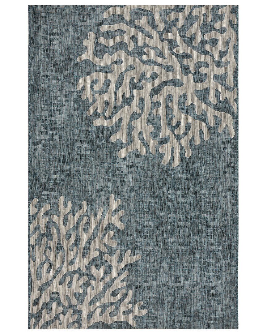 Lr Home Captiva Indoor/outdoor Rug In Blue