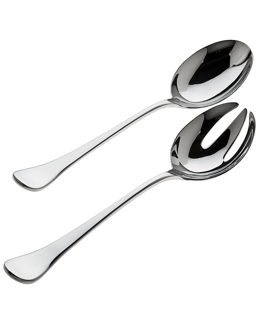 Ricci Argentieri Modigliani 18/10 Stainless Steel 2pc Salad Server Set