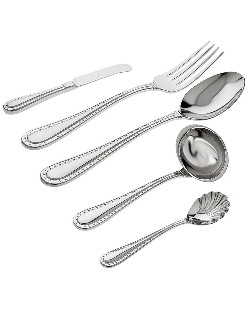Ricci Argentieri Rivets 18/10 Stainless Steel 5pc Hostess Set