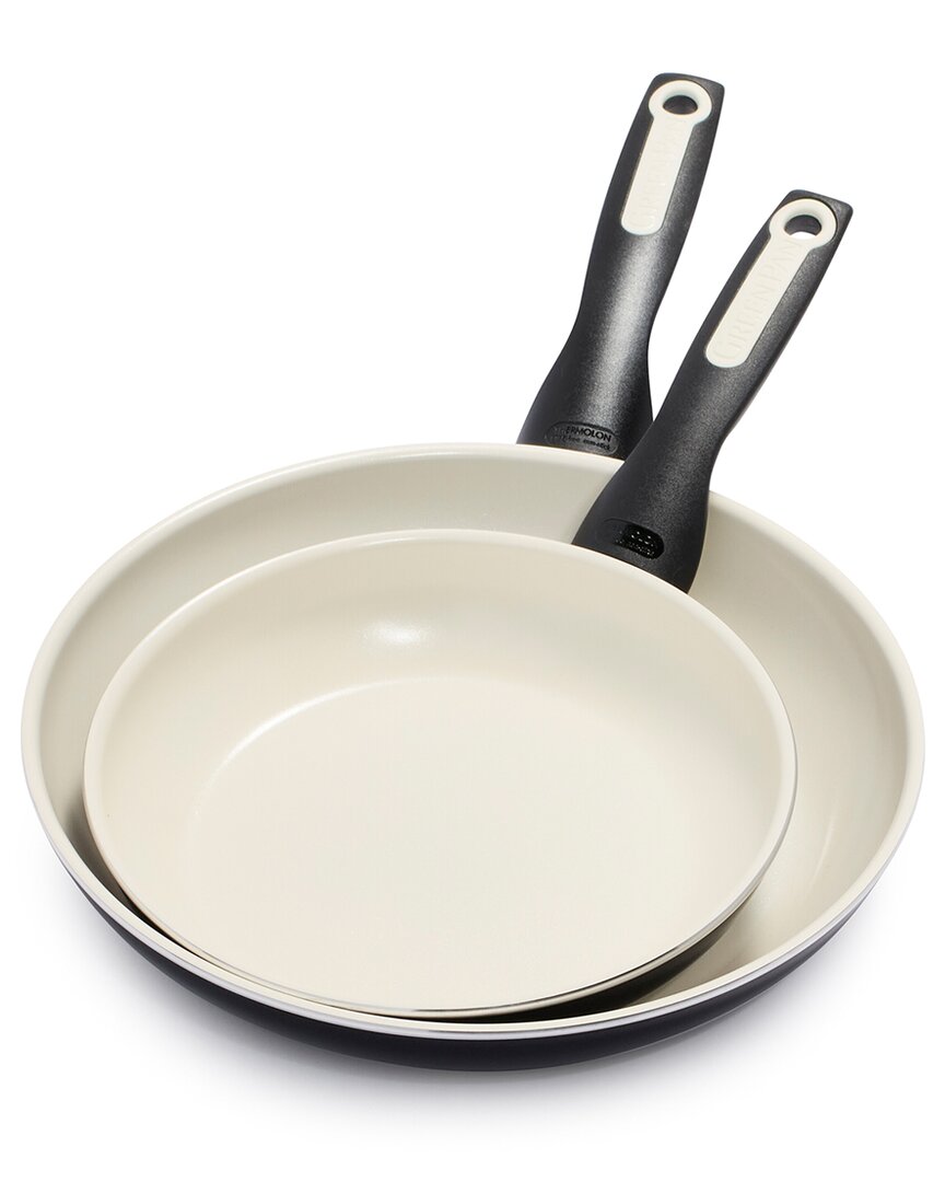 Greenpan Rio 8in & 10in Frypan Set In Black