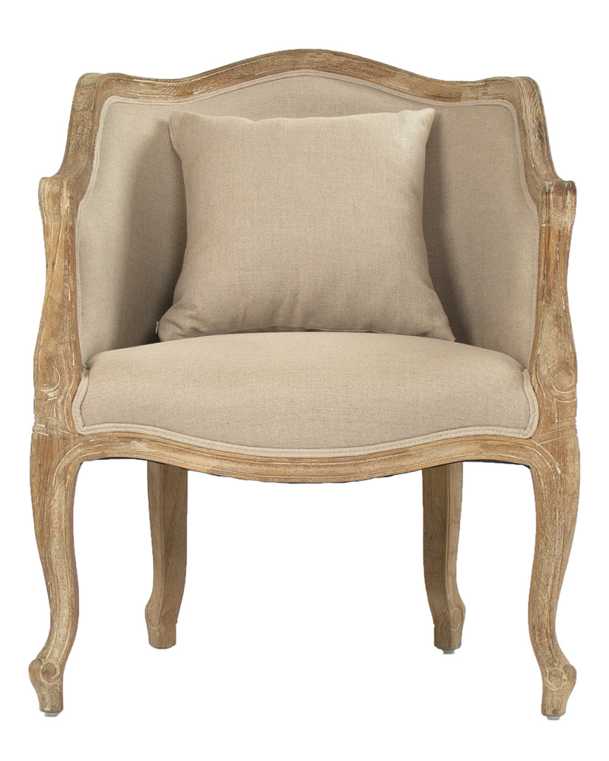 Zentique Pierre Club Chair In Brown