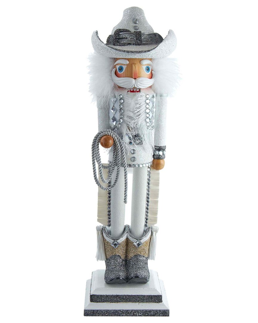 Kurt Adler Hollywood Nutcrackers Nutcracker In White