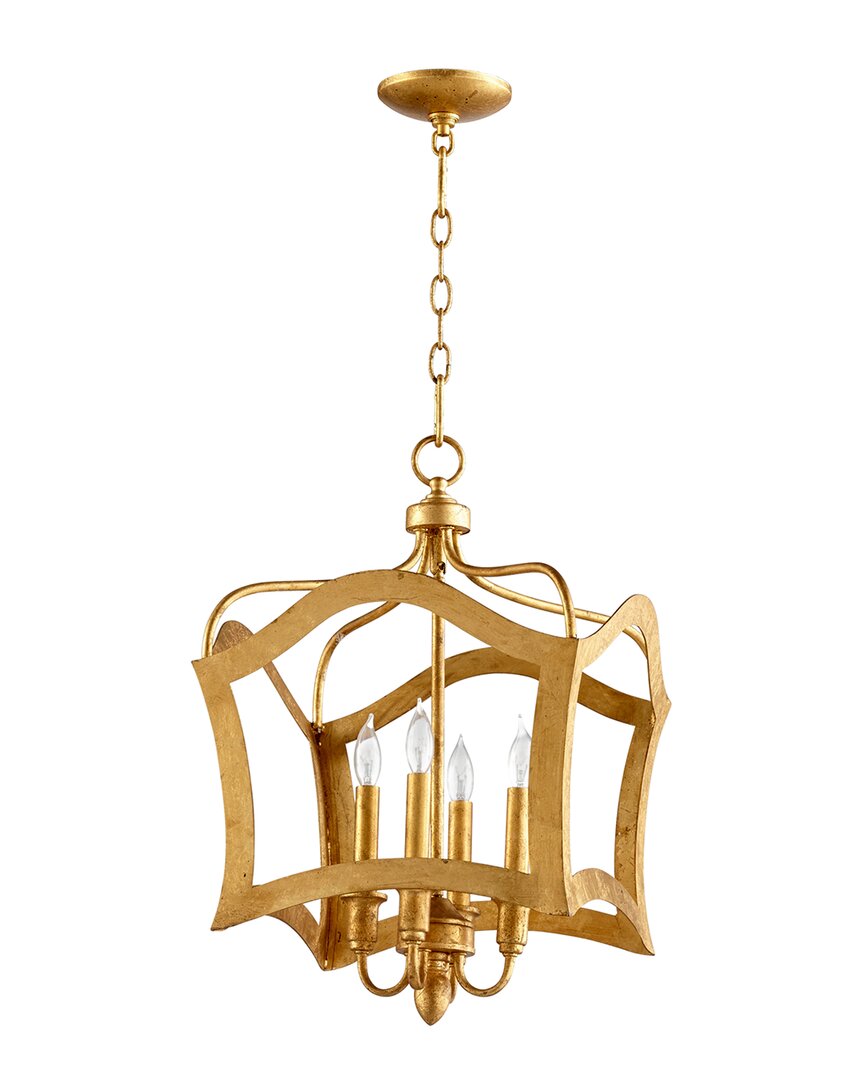 Shop Cyan Design Milan Pendant 4-light In Gold