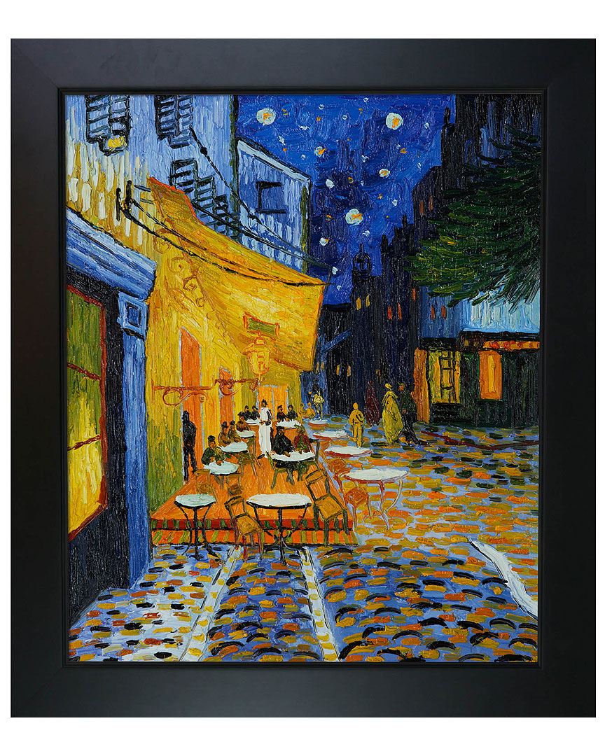 Museum Masters Cafe Terrace At Night By Vincent Van Gogh In Multicolor