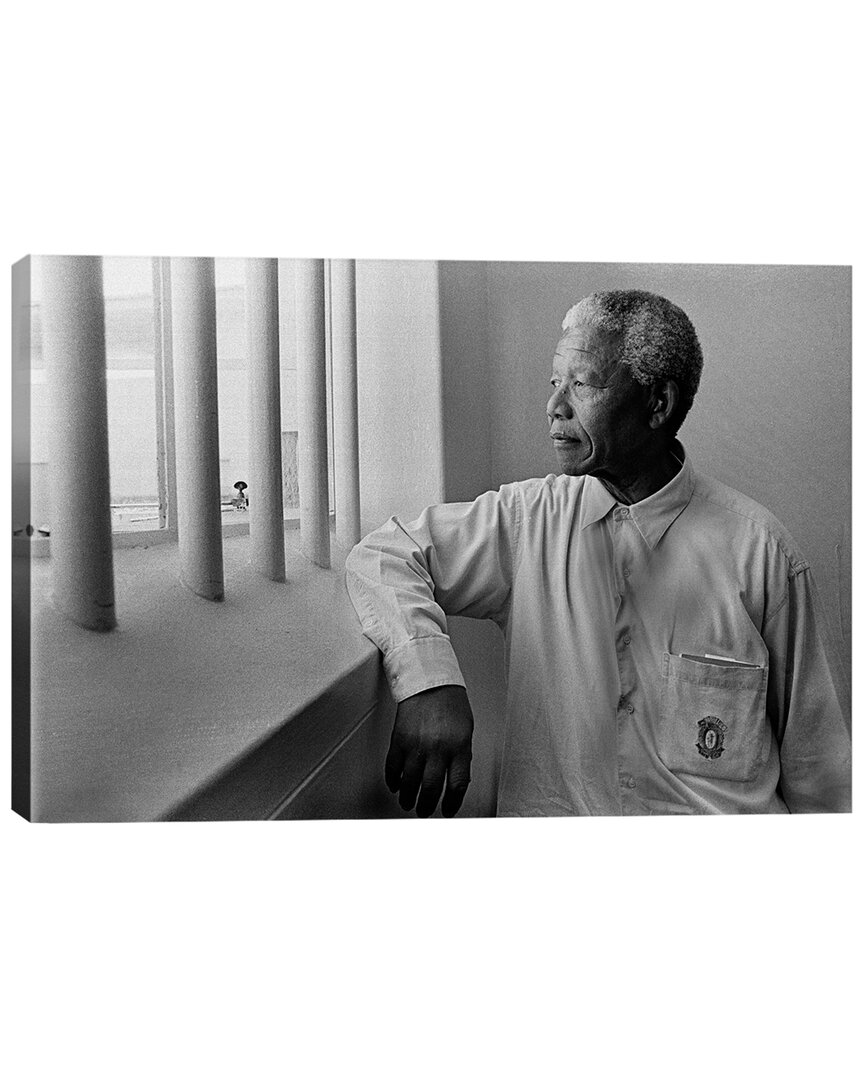 iCanvas Nelson Mandela Portrait Wall Art by Unknown Artist