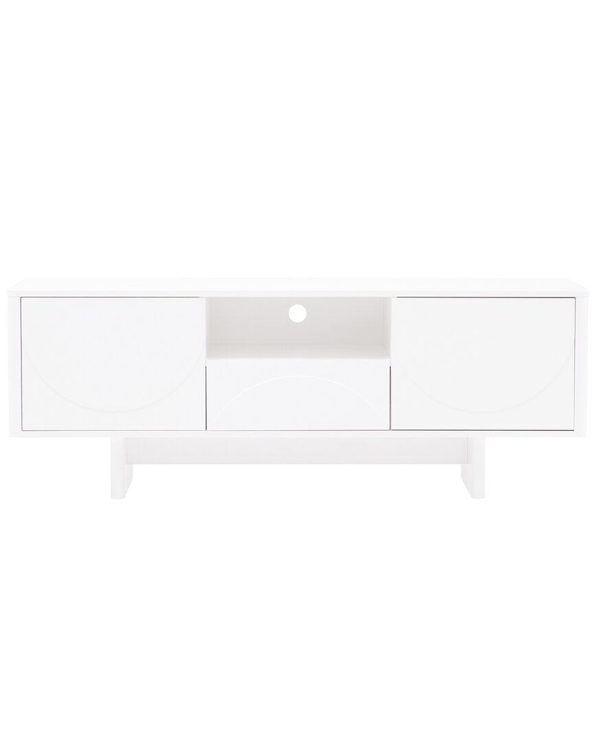 Shop Manhattan Comfort Modern Ella 59in Tv Stand In White