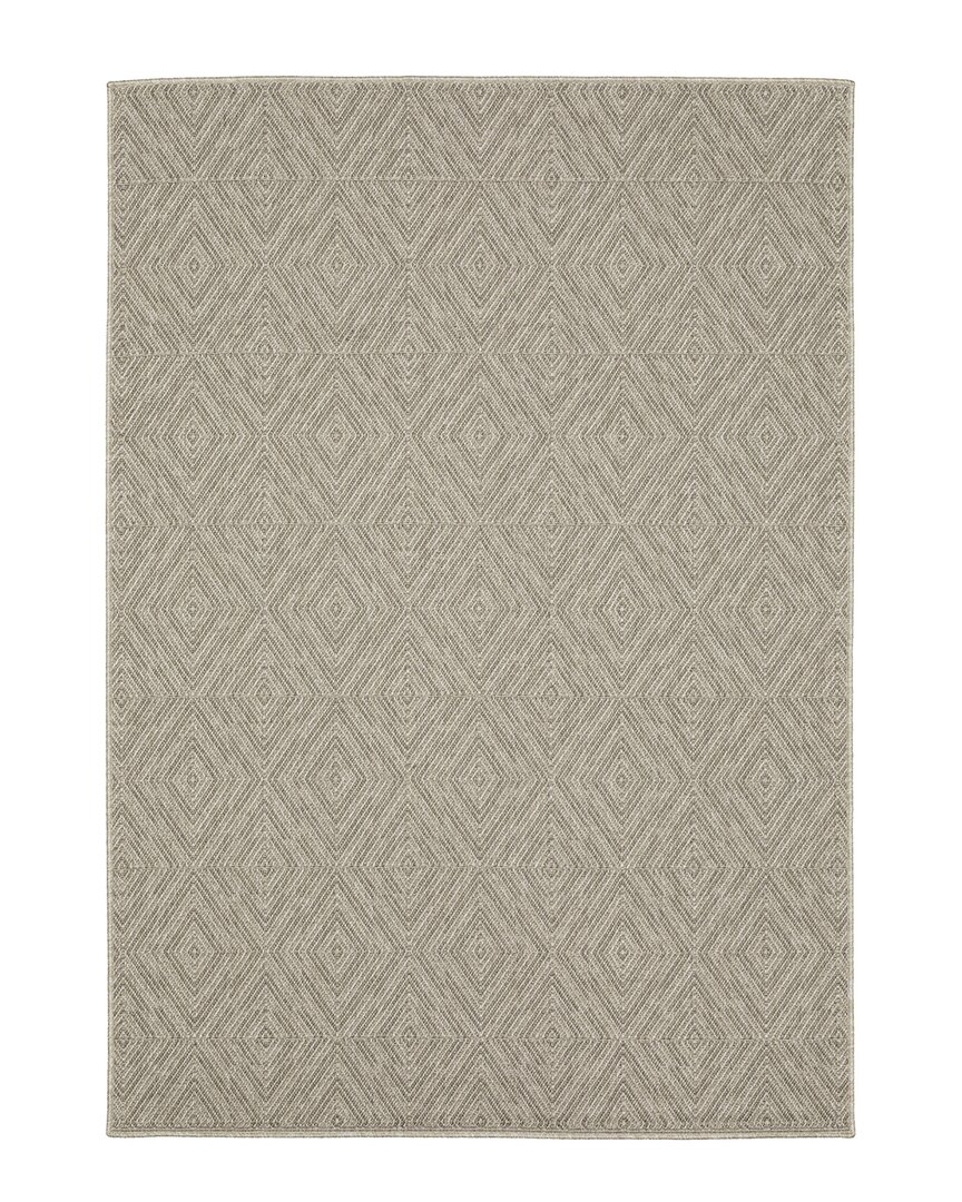 Stylehaven Callait Woven Diamond Rug In Gray