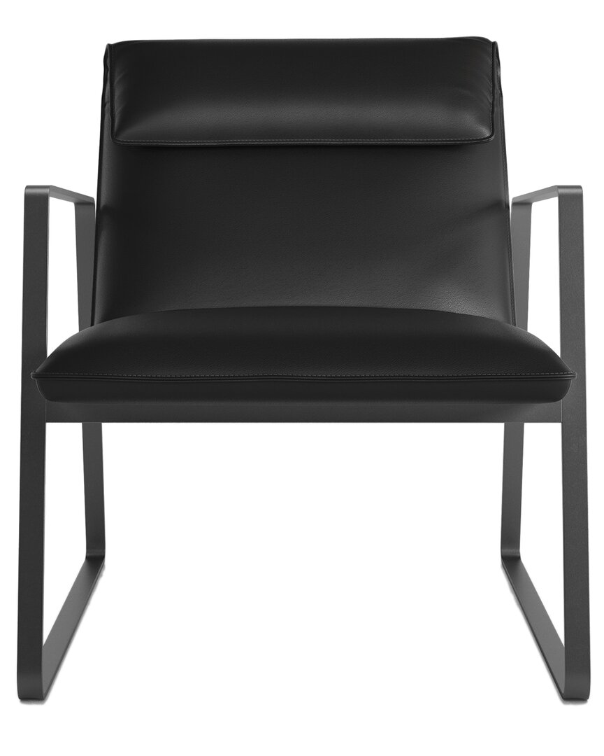 Shop Modloft Evans Accent Chair In Black