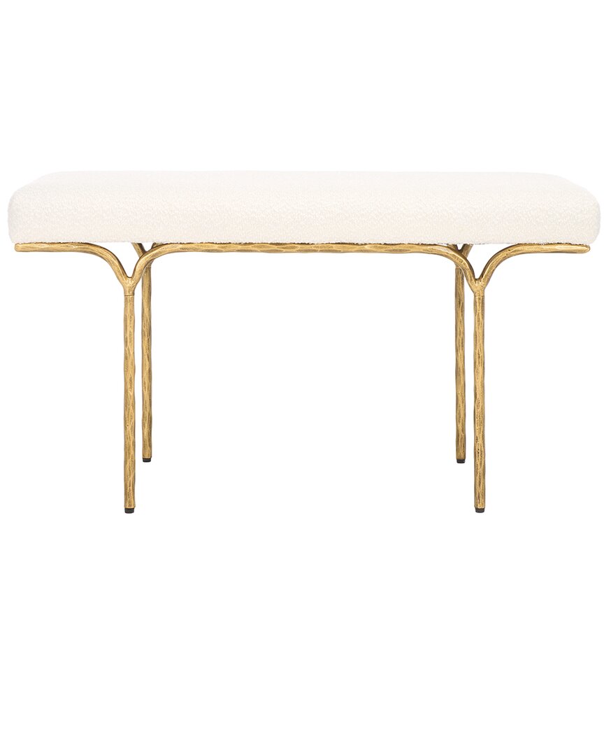 Safavieh Couture Marvin Boucle 36in Bench