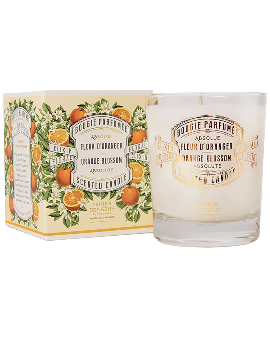 Shop Panier Des Sens Orange Blossom Scented Candle 6oz/180g & Eau De Perfume 1.7 Fl.oz