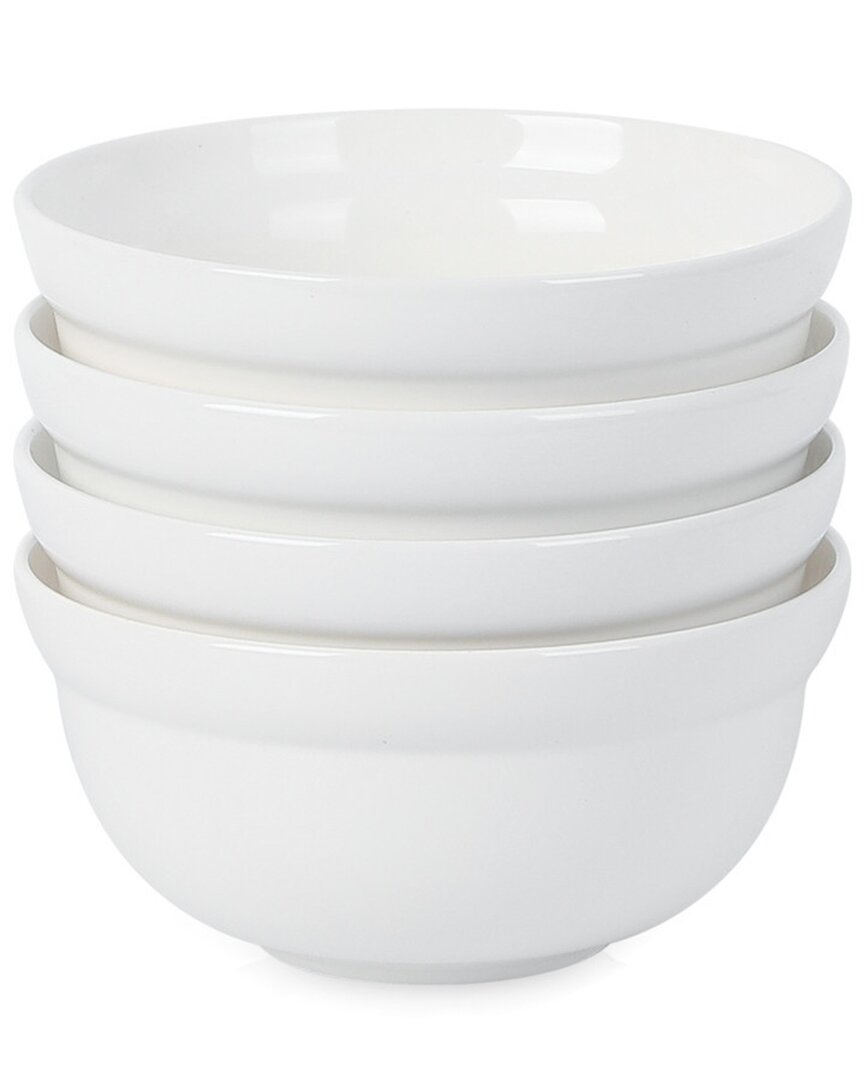 Stone Lain Virtuo 4pc Bowl Set In White