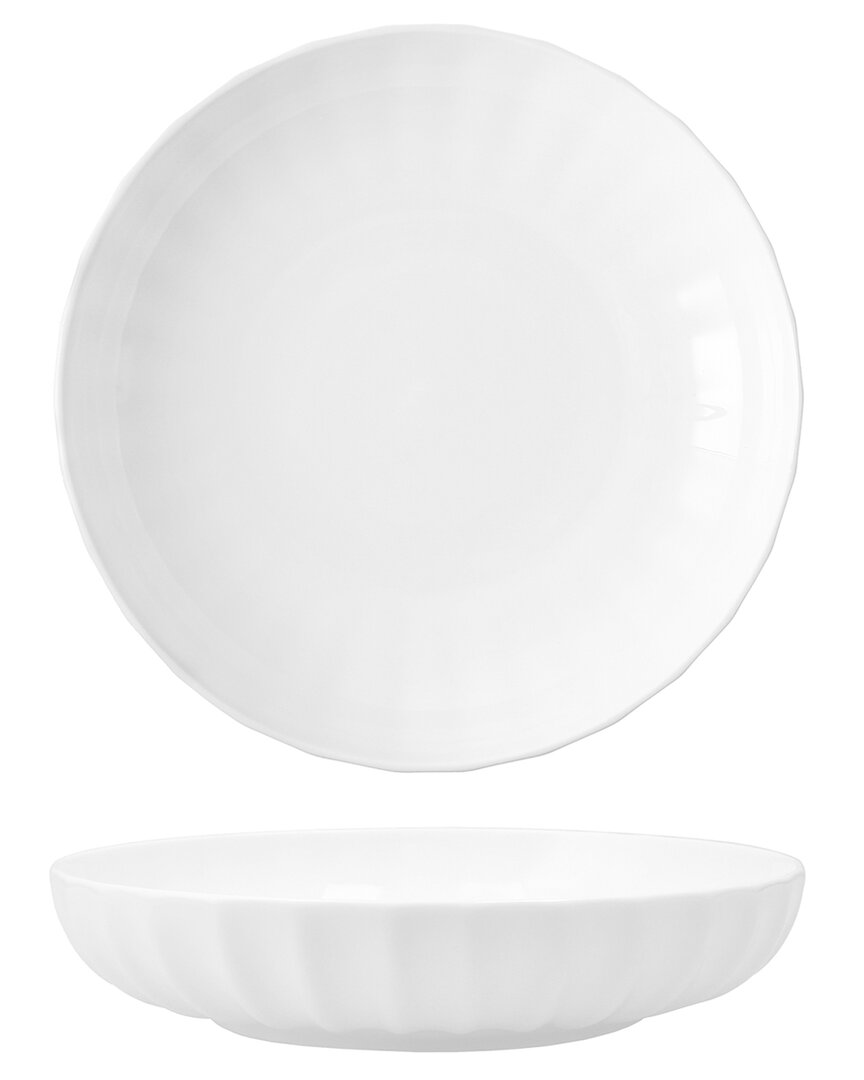 Fortessa Bloom Bone China 8.6in 24oz Bowl