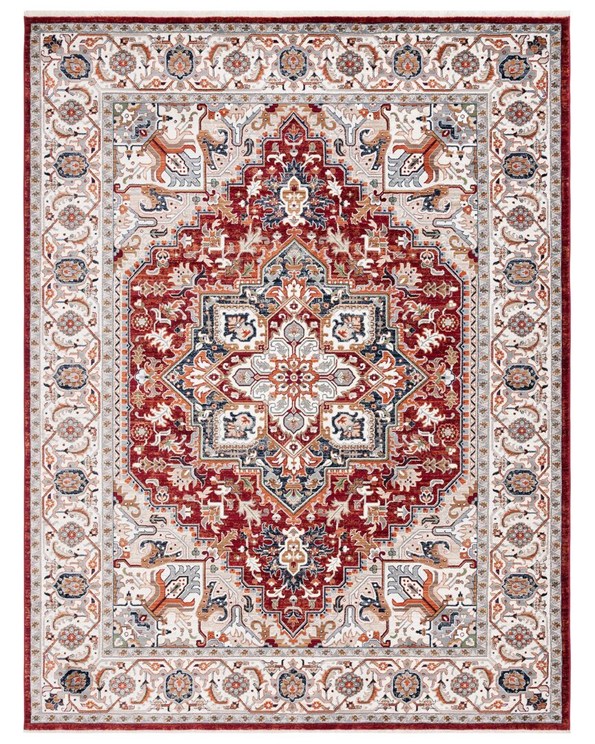 Ralph Lauren Lauren Power Loomed Area Rug In Red