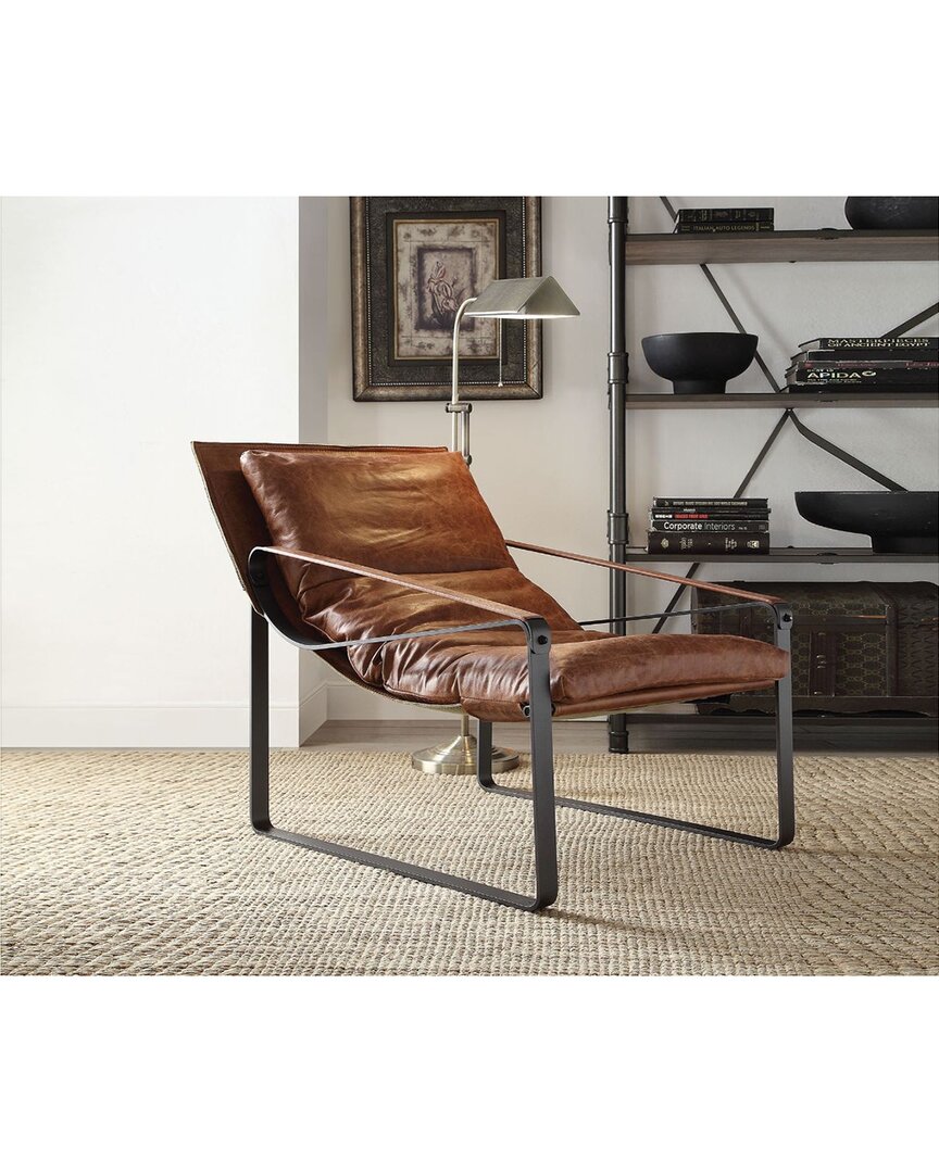 Acme Furniture Accent Chair In Cocoa