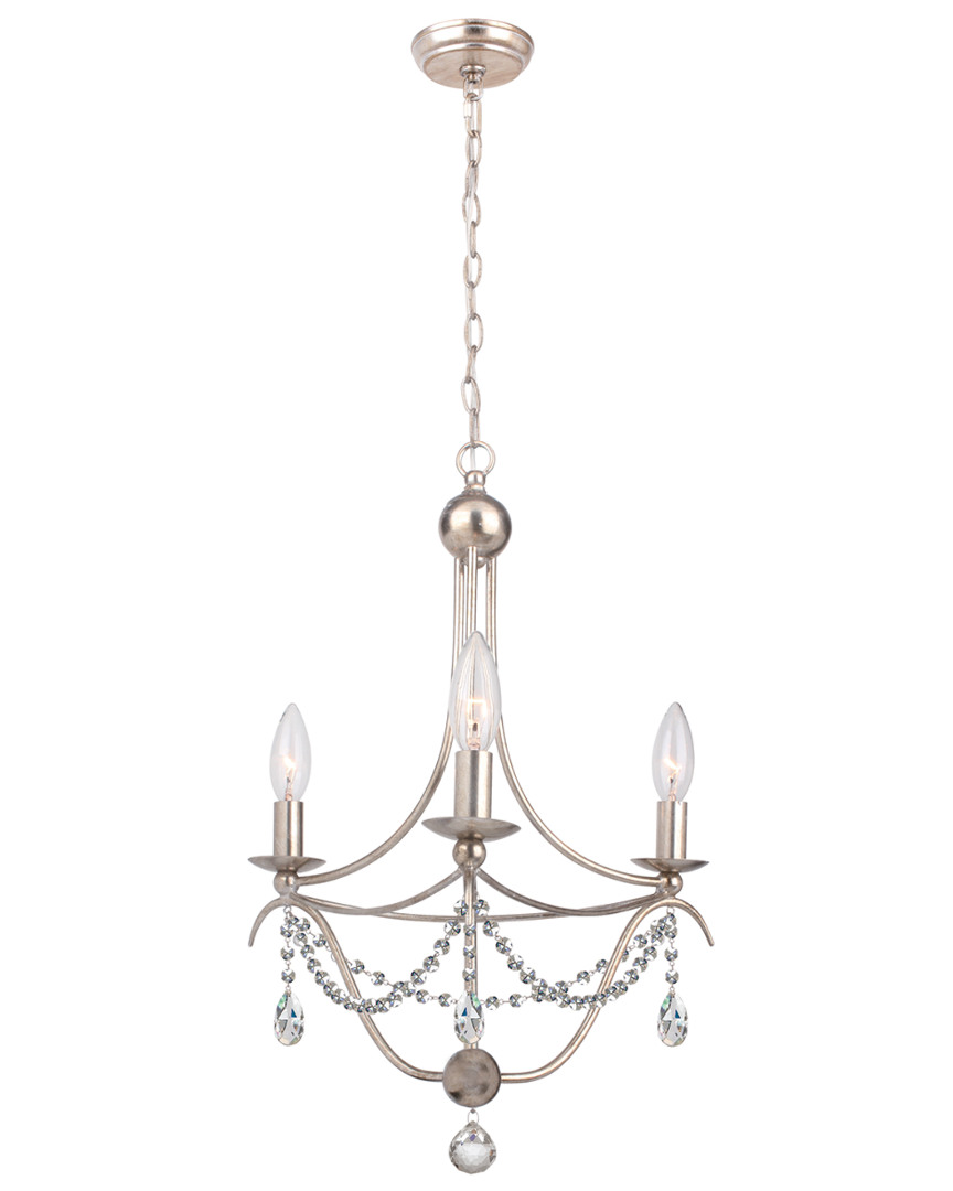 Shop Crystorama Metro Ii 3-light Mini Chandelier