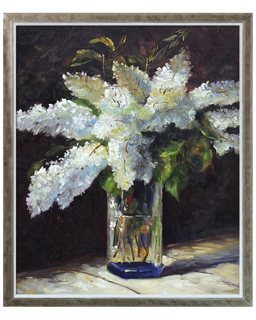 La Pastiche Lilacs In A Vase By Edouard Manet