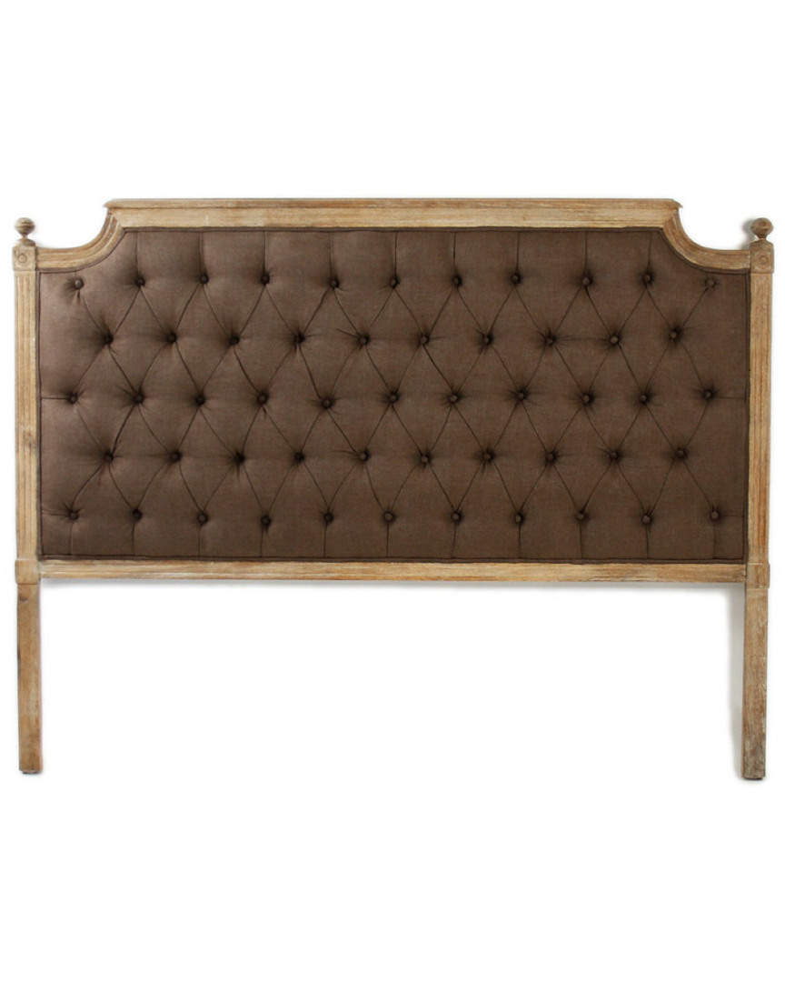 Zentique Louis Queen Tufted Headboard