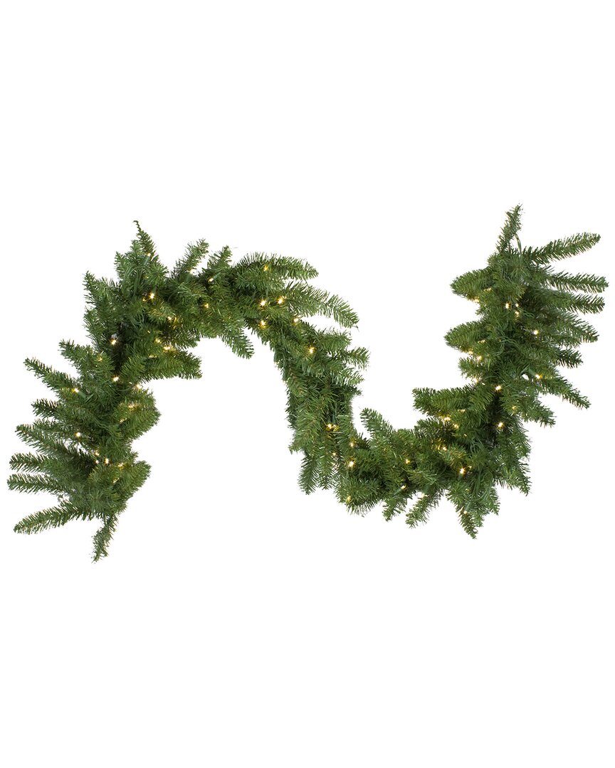 Northlight 25ft Pre-lit Buffalo Fir Commercial Artificial Garland