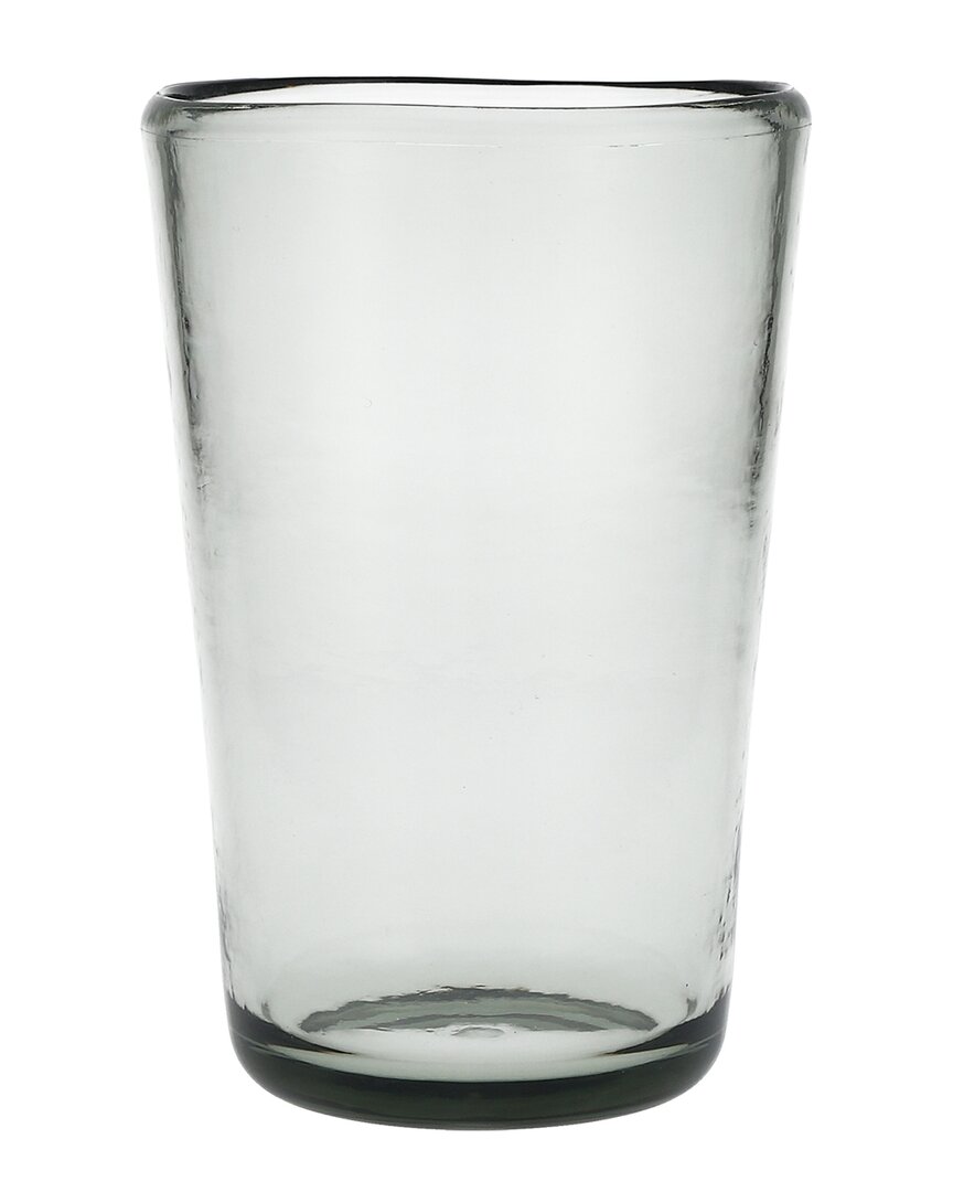 Fortessa Veranda Set Of 6 Hiball Glasses In Gray