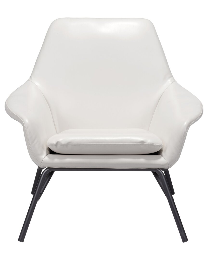 Zuo Modern Javier Accent Chair In White