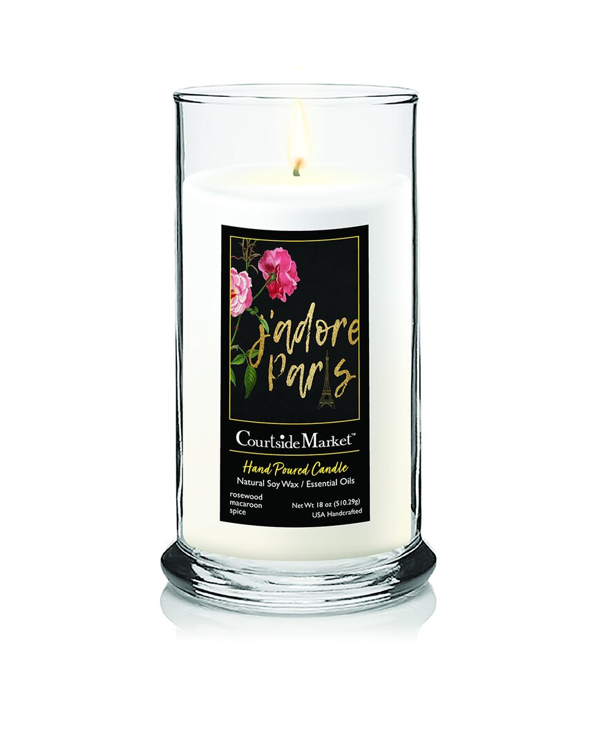 COURTSIDE MARKET WALL DECOR COURTSIDE MARKET PARIS COUTURE I SOY WAX CANDLE