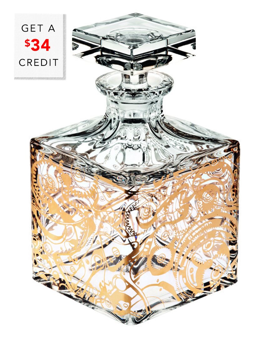 Shop Vista Alegre Cronos Whiskey Decanter With $34 Credit In Clear