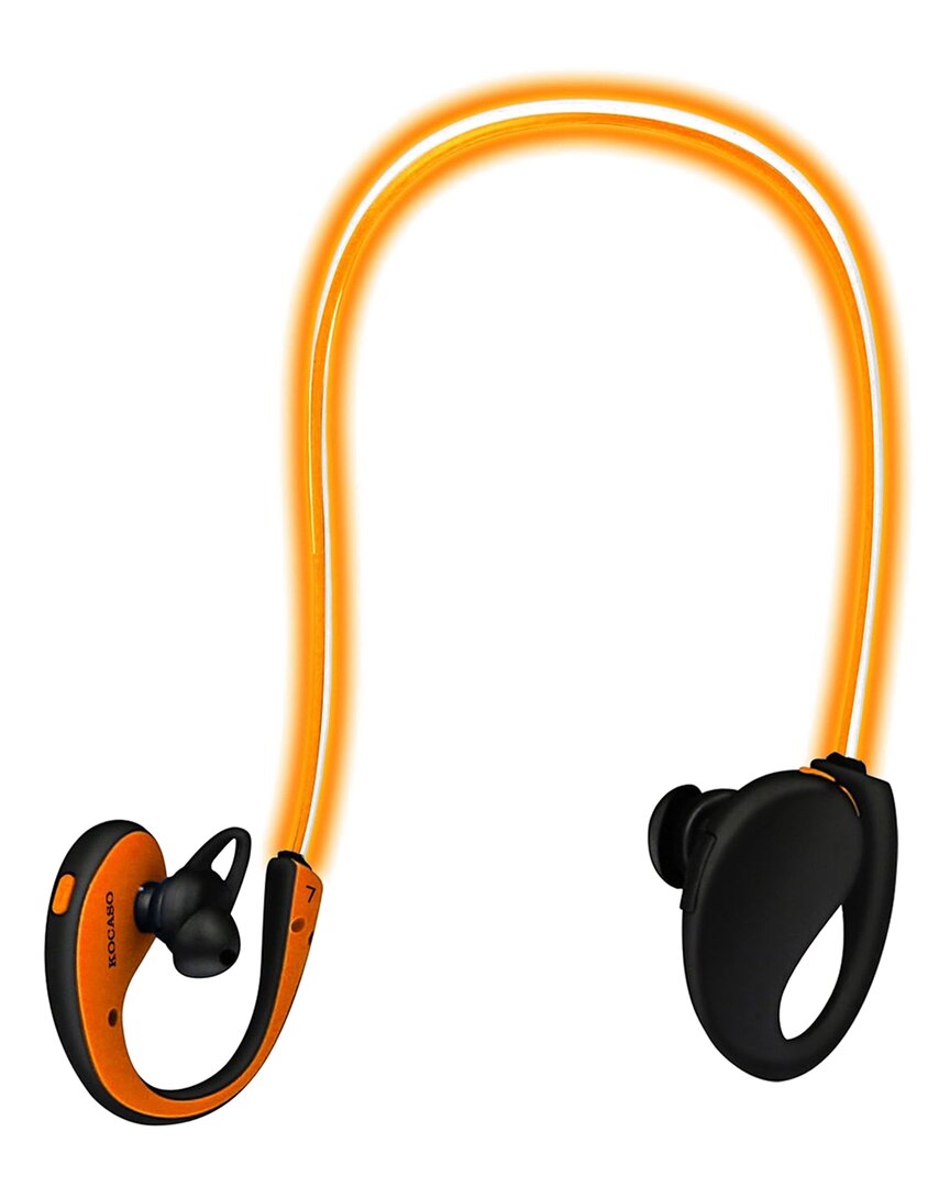 Fresh Fab Finds Kocaso Wireless Neckband Earphones In Orange