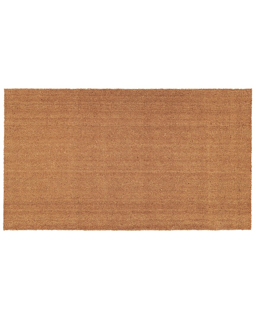 Calloway Mills Natural Coir With Vinyl Backing Doormat