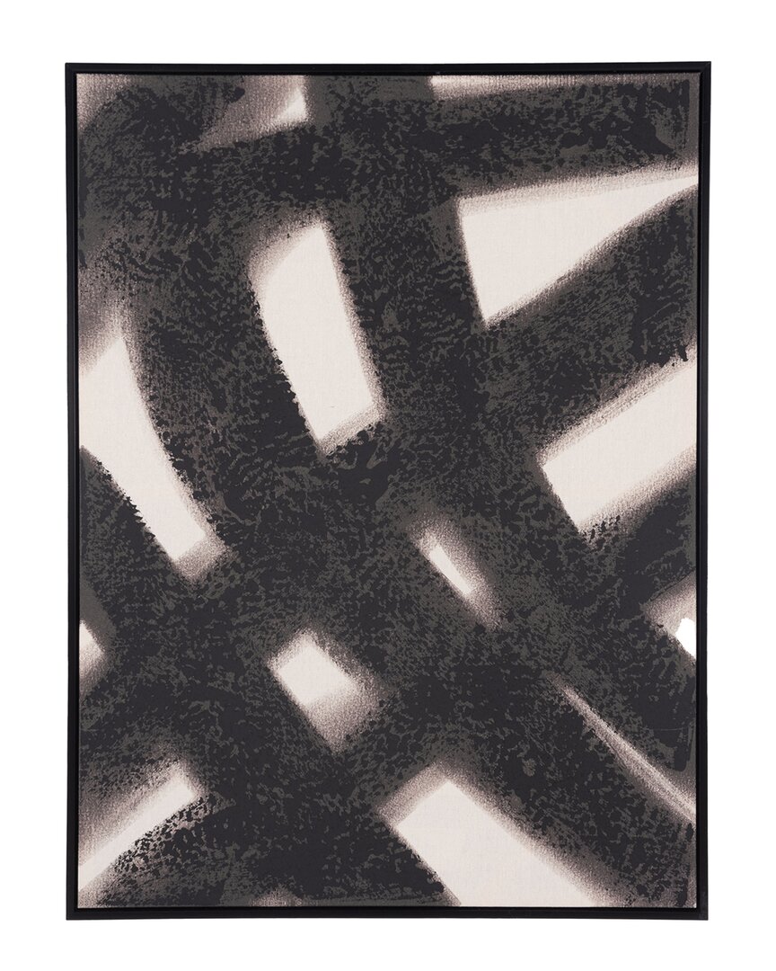 Safavieh Modern Motion 30x40in Wall Art In Black