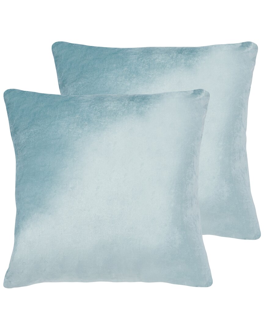 Safavieh Davina Pillow Aqua