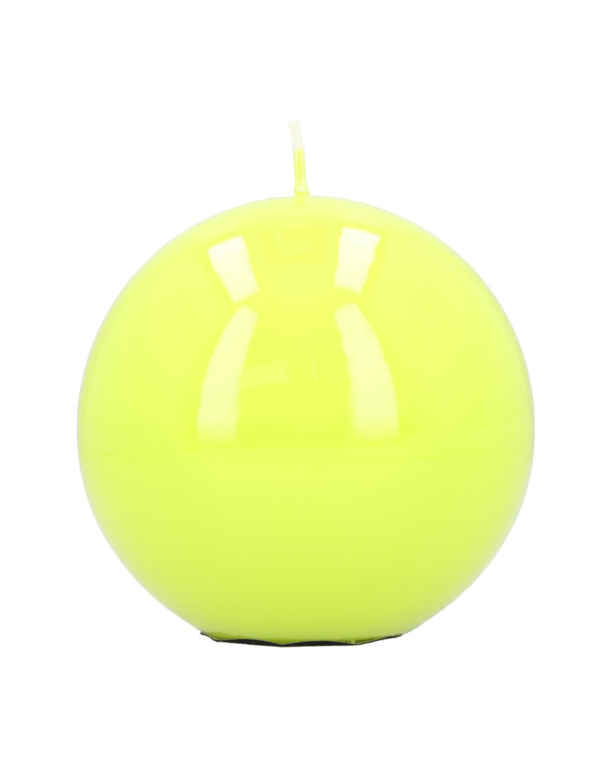 Graziani Meloria Decorative Candle In Light Green