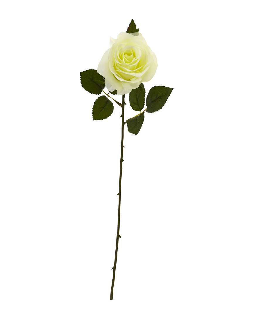 NEARLY NATURAL NEARLY NATURAL SET OF 24 18IN ROSE ARTIFICIAL FLOWER 