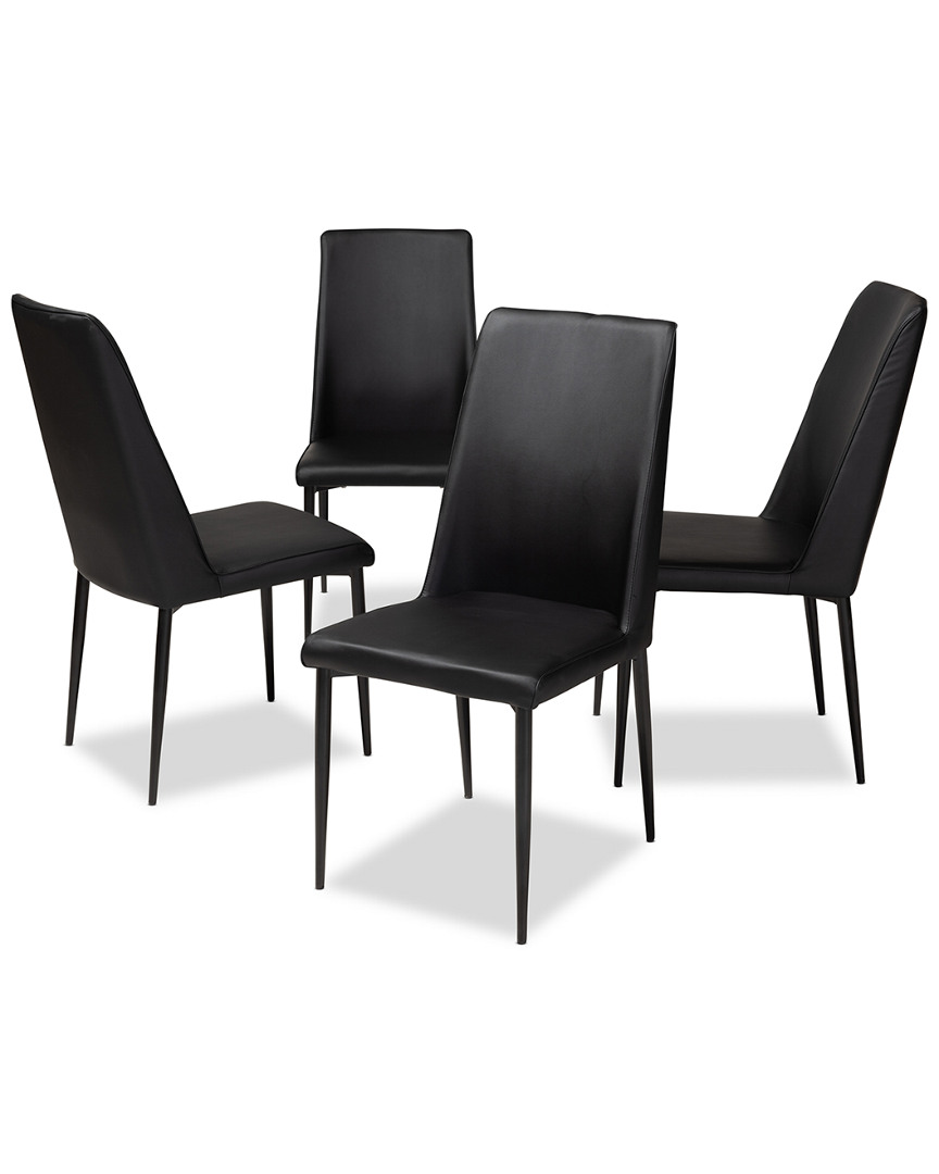 Design Studios Set Of 4 Chandelle Dining Chairs