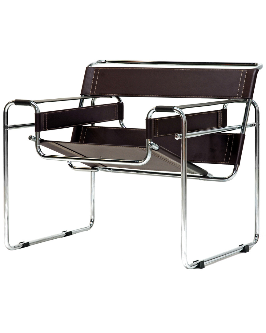 Design Studios Jericho Leather Accent Chair