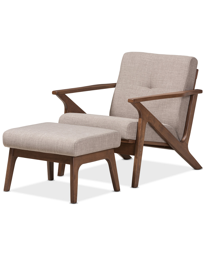 Design Studios Bianca Lounge Chair & Ottoman Set
