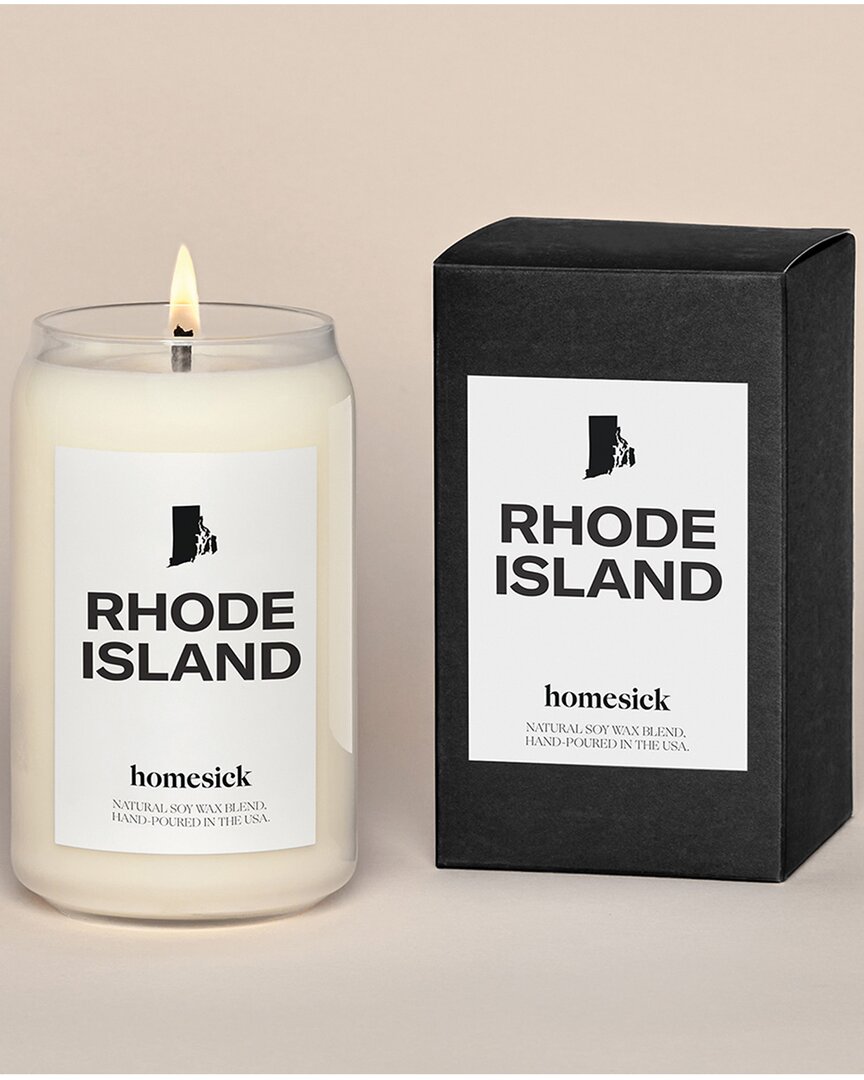 Shop Homesick Rhode Island Candle In White